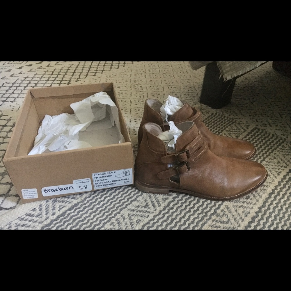 Free People Braeburn ankle 38